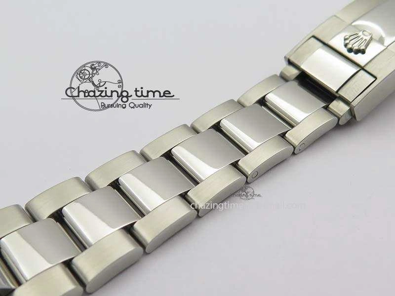 GMT-Master II 116759 SS Bp-Maker Black Ruby Crystal Diamond Dial On SS Bracelet A3186