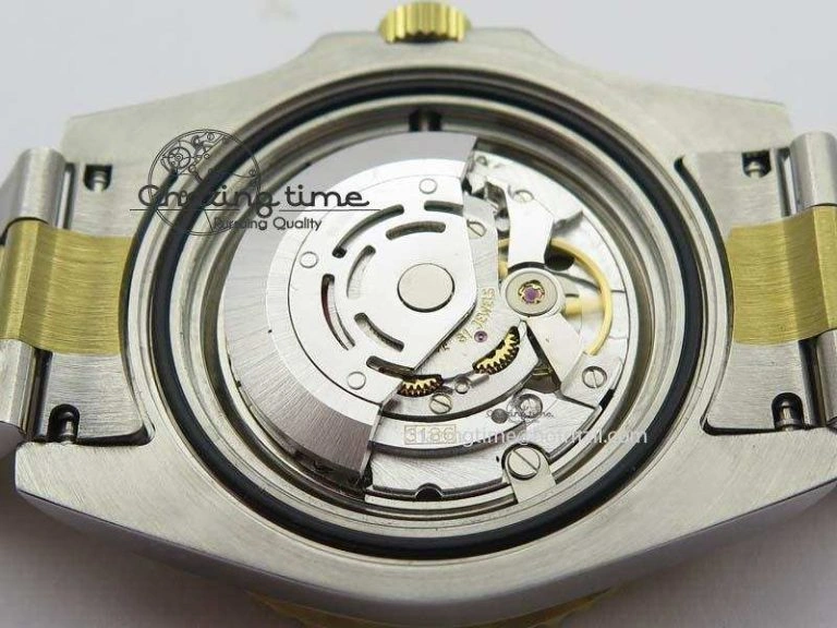 GMT-Master II 116759 SS YG Bp-Maker Blue Red Ruby Crystal Black Dial On SS YG Bracelet A3186