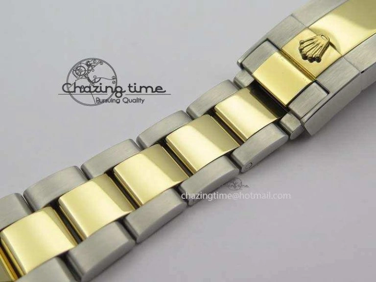 GMT-Master II 116759 SS YG Bp-Maker Blue Red Ruby Crystal Black Dial On SS YG Bracelet A3186