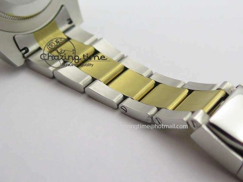 GMT-Master II 116759 SS YG Bp-Maker Blue Red Ruby Crystal Black Dial On SS YG Bracelet A3186