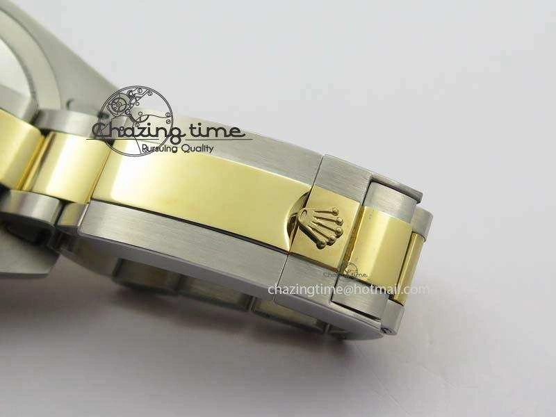 GMT-Master II 116759 SS YG Bp-Maker Blue Red Ruby Crystal Black Dial On SS YG Bracelet A3186