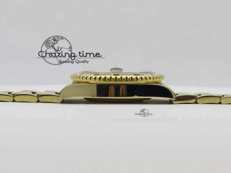 GMT-Master II 116759 YG Bp-Maker Black Ruby Crystal Bezel Black Dial On YG Bracelet A3186