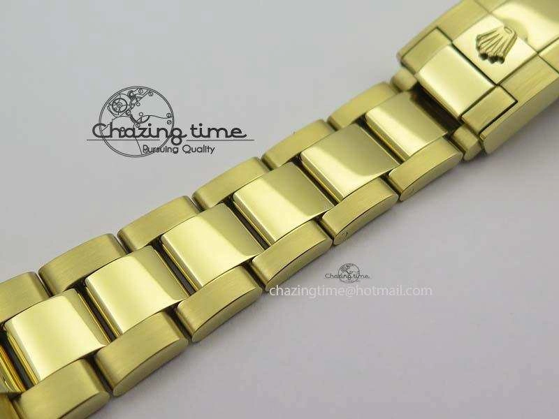 GMT-Master II 116759 YG Bp-Maker Blue Red Ruby Crystal Bezel Black Dial On YG Bracelet A3186