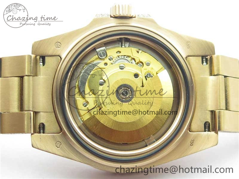 GMT Master II 116769 BRIL Full Diamonds RG TWF Best Edition A2836