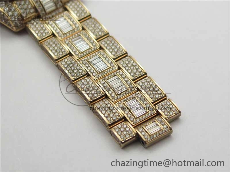 GMT Master II 116769 BRIL Full Diamonds RG TWF Best Edition A2836