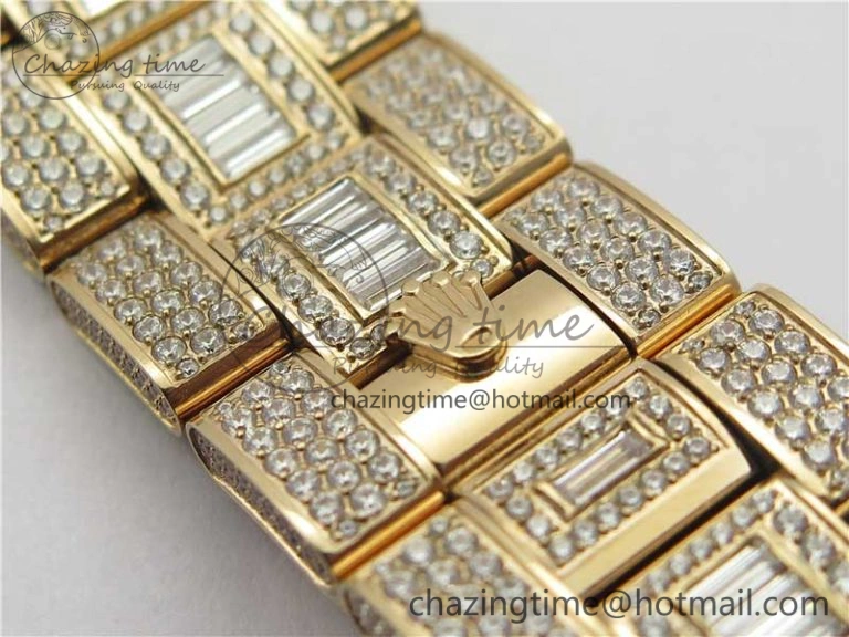 GMT Master II 116769 BRIL Full Diamonds RG TWF Best Edition A2836