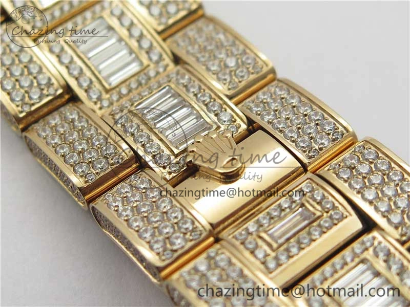 GMT Master II 116769 BRIL Full Diamonds RG TWF Best Edition A2836