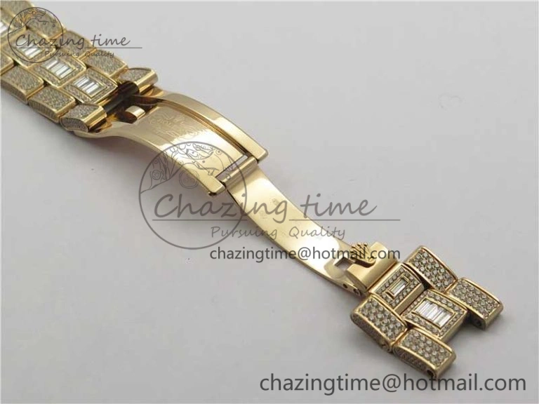 GMT Master II 116769 BRIL Full Diamonds RG TWF Best Edition A2836