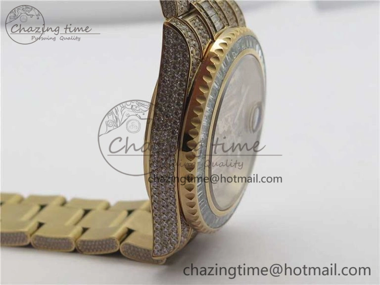 GMT Master II 116769 BRIL Full Diamonds RG TWF Best Edition A2836