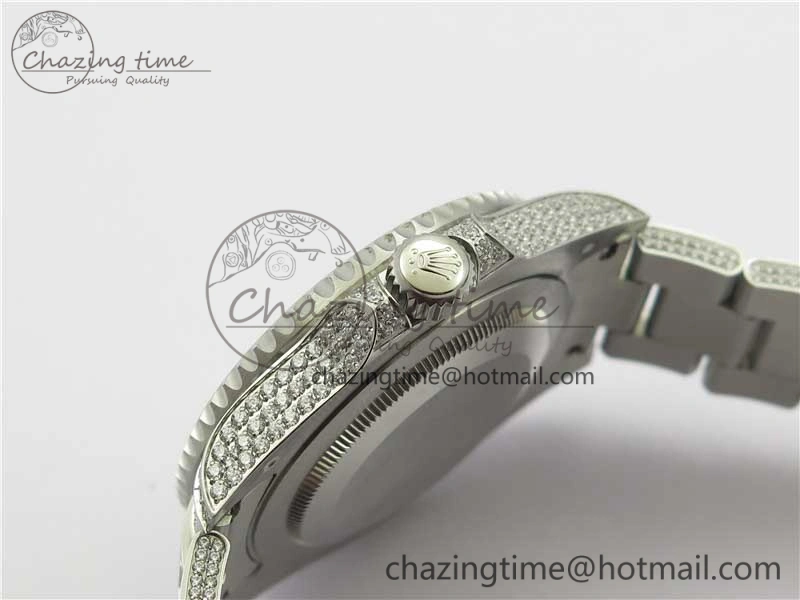 GMT Master II 116769 BRIL Full Diamonds Watch TWF Best Edition A2836