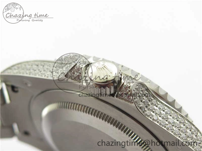 GMT Master II 116769 BRIL Full Diamonds Watch TWF Best Edition A2836