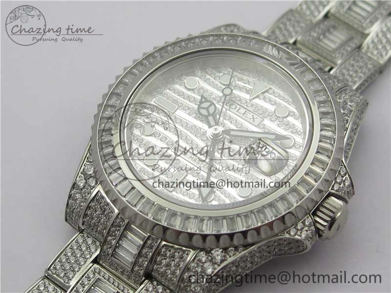 GMT Master II 116769 BRIL Full Diamonds Watch TWF Best Edition A2836