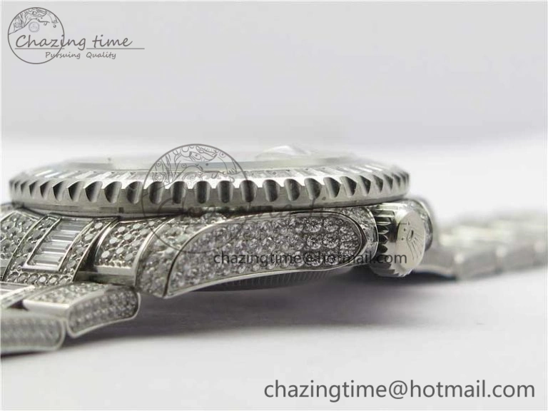 GMT Master II 116769 BRIL Full Diamonds Watch TWF Best Edition A2836