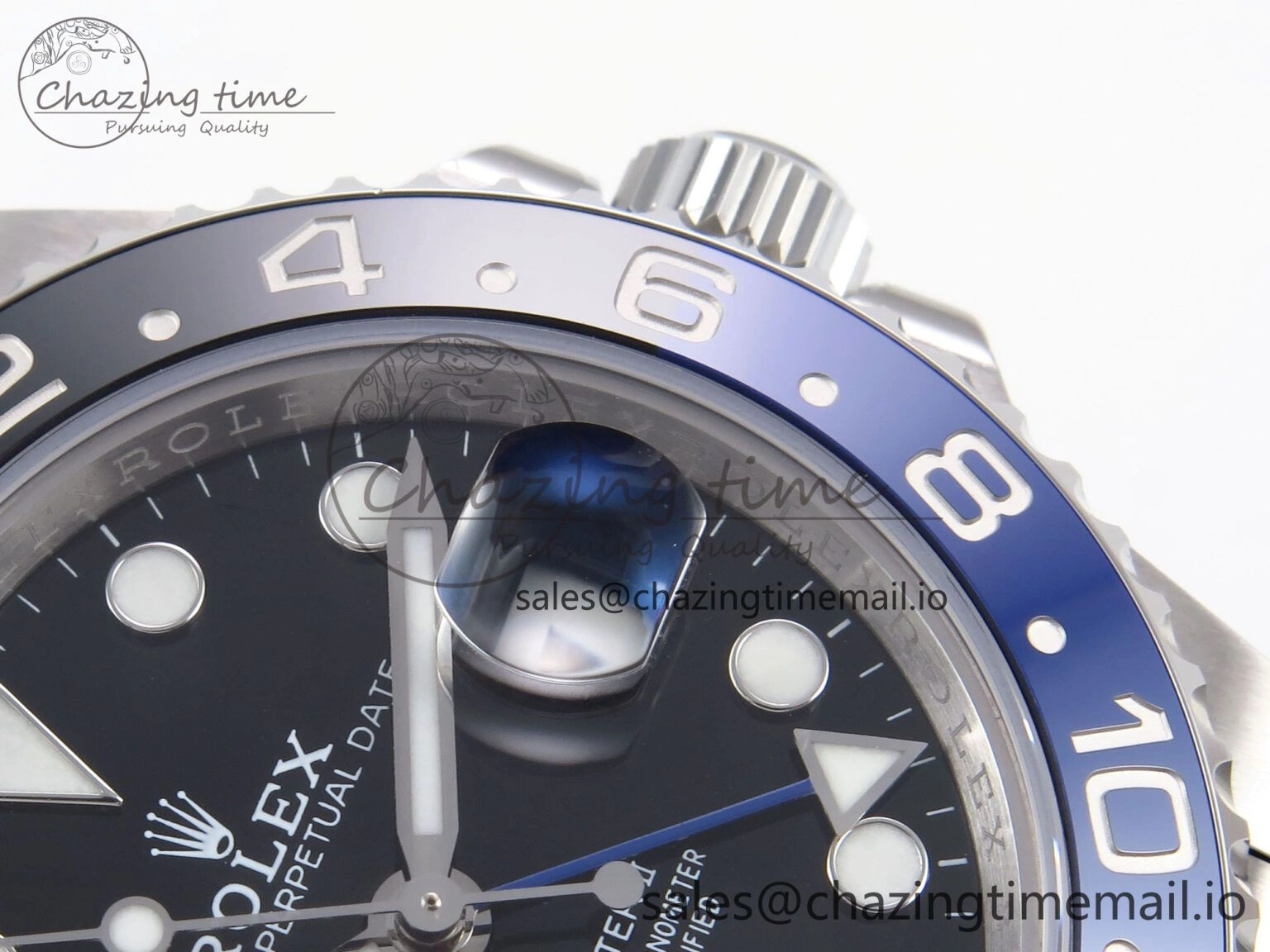 GMT-Master II 126710 BLNR 904L EF 1:1 Best Edition on Jubilee Bracelet SH3285 CHS