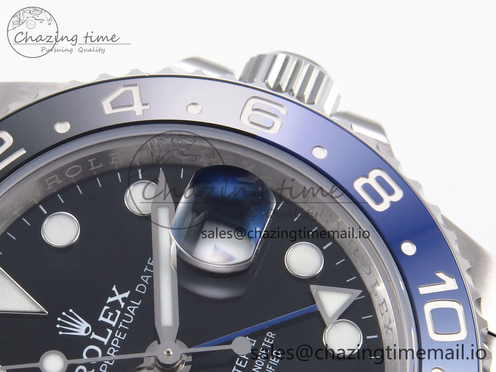 GMT-Master II 126710 BLNR 904L EF 1:1 Best Edition on Jubilee Bracelet SH3285 CHS