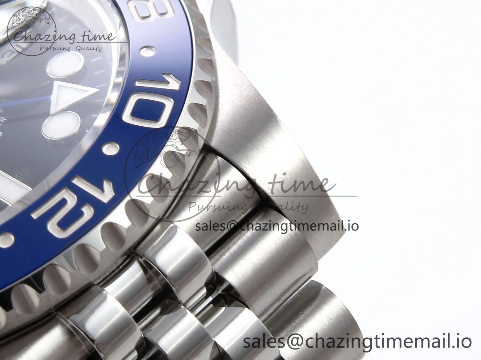 GMT-Master II 126710 BLNR 904L EF 1:1 Best Edition on Jubilee Bracelet SH3285 CHS