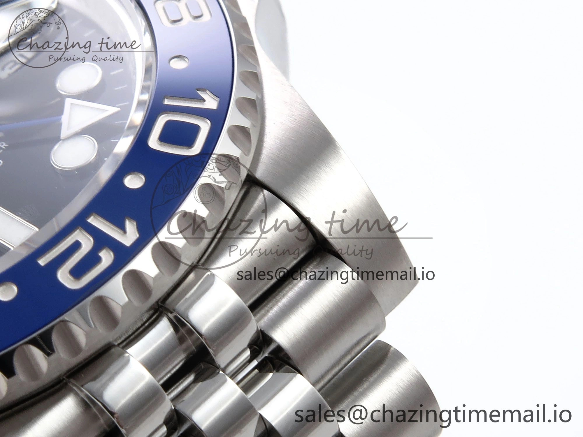 GMT-Master II 126710 BLNR 904L EF 1:1 Best Edition on Jubilee Bracelet SH3285 CHS