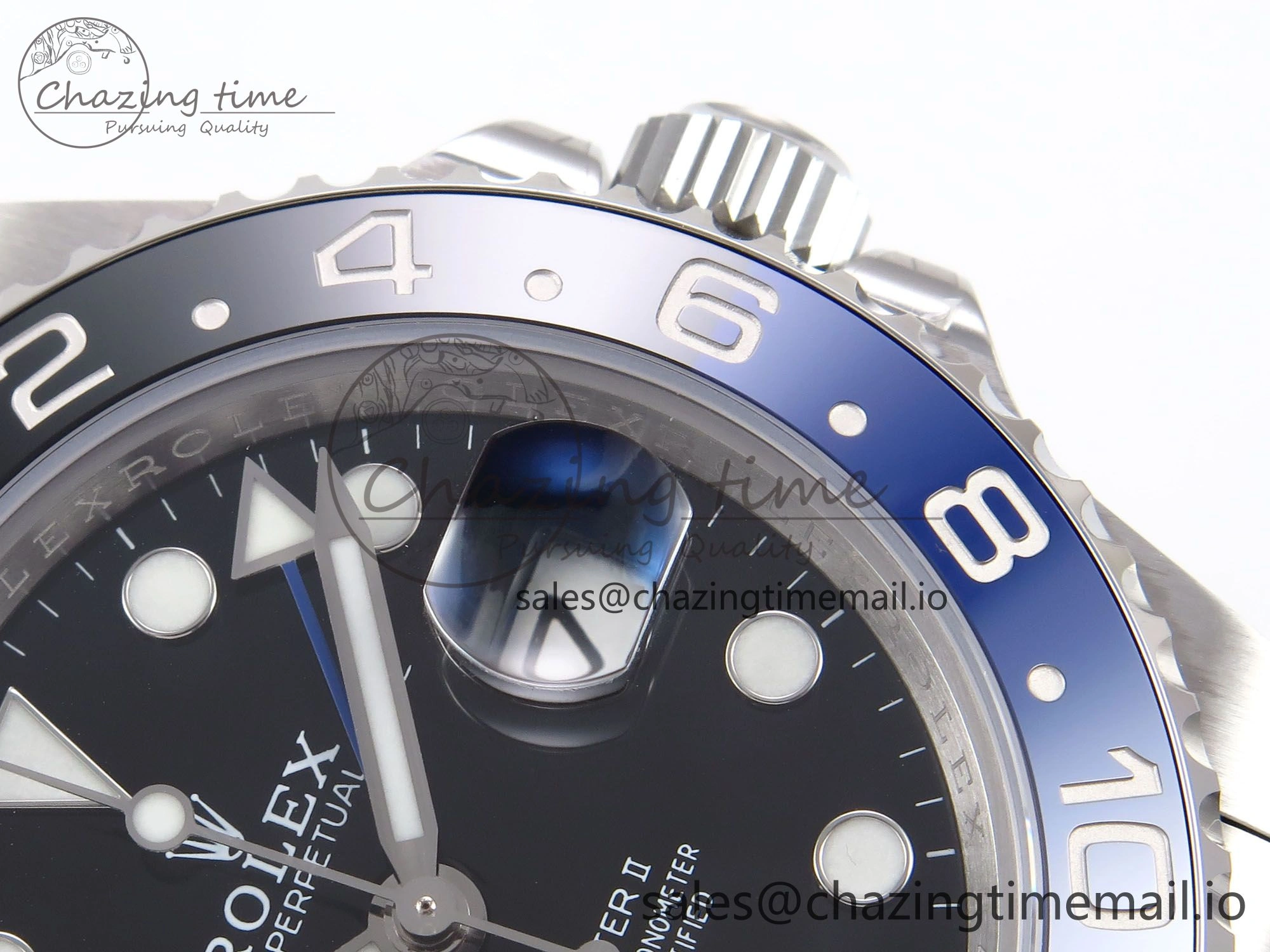 GMT-Master II 126710 BLNR 904L EF 1:1 Best Edition on Oyster Bracelet SH3285 CHS