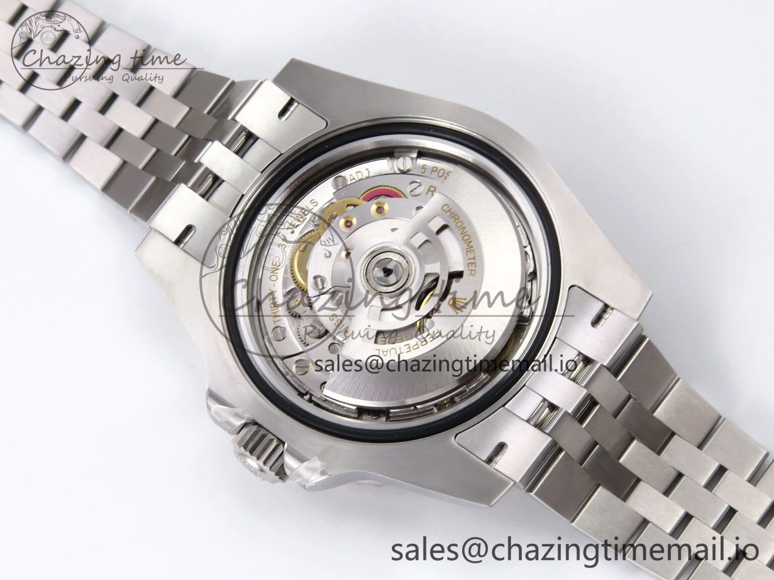 GMT-Master II 126710 BLNR 904L EWEF 1:1 Best Edition on SS Jubilee Bracelet SH3285 CHS