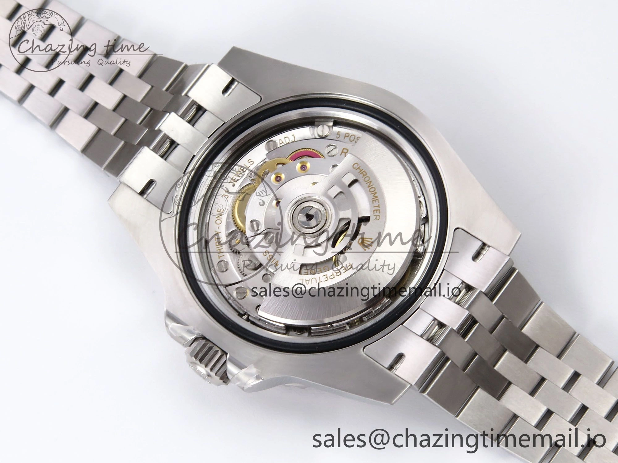GMT-Master II 126710 BLNR 904L EWEF 1:1 Best Edition on SS Jubilee Bracelet SH3285 CHS
