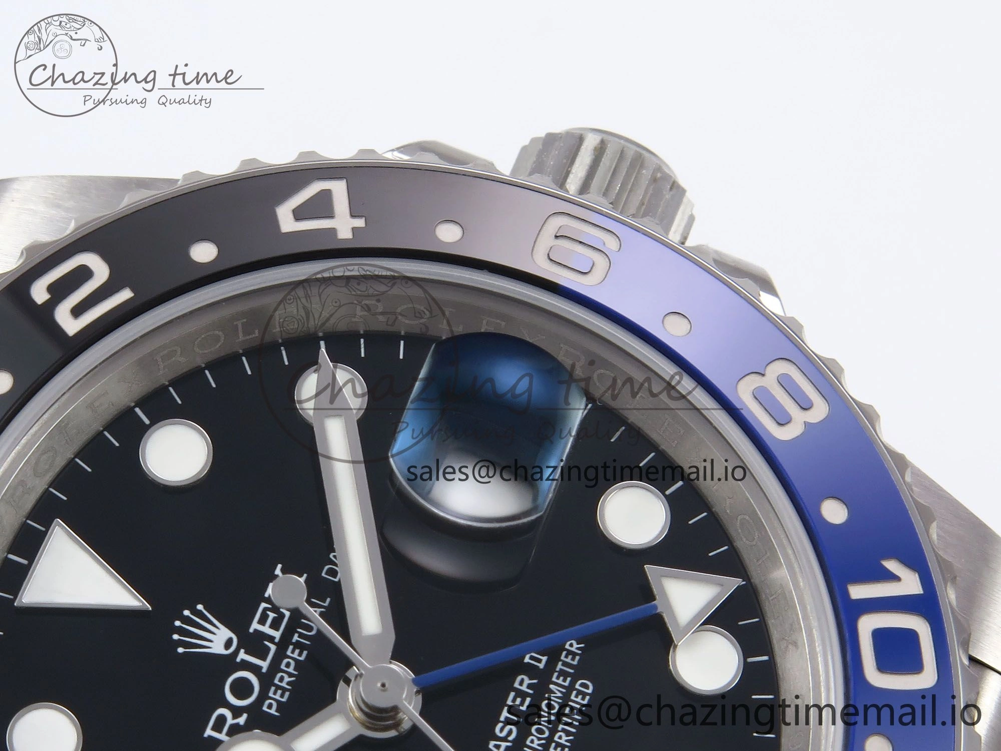 GMT-Master II 126710 BLNR 904L EWEF 1:1 Best Edition on SS Jubilee Bracelet SH3285 CHS