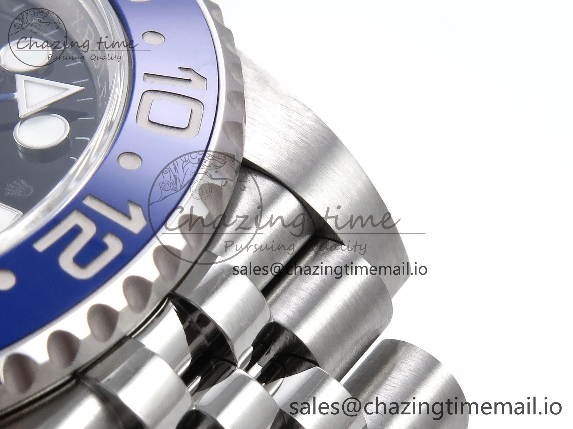 GMT-Master II 126710 BLNR 904L EWEF 1:1 Best Edition on SS Jubilee Bracelet SH3285 CHS