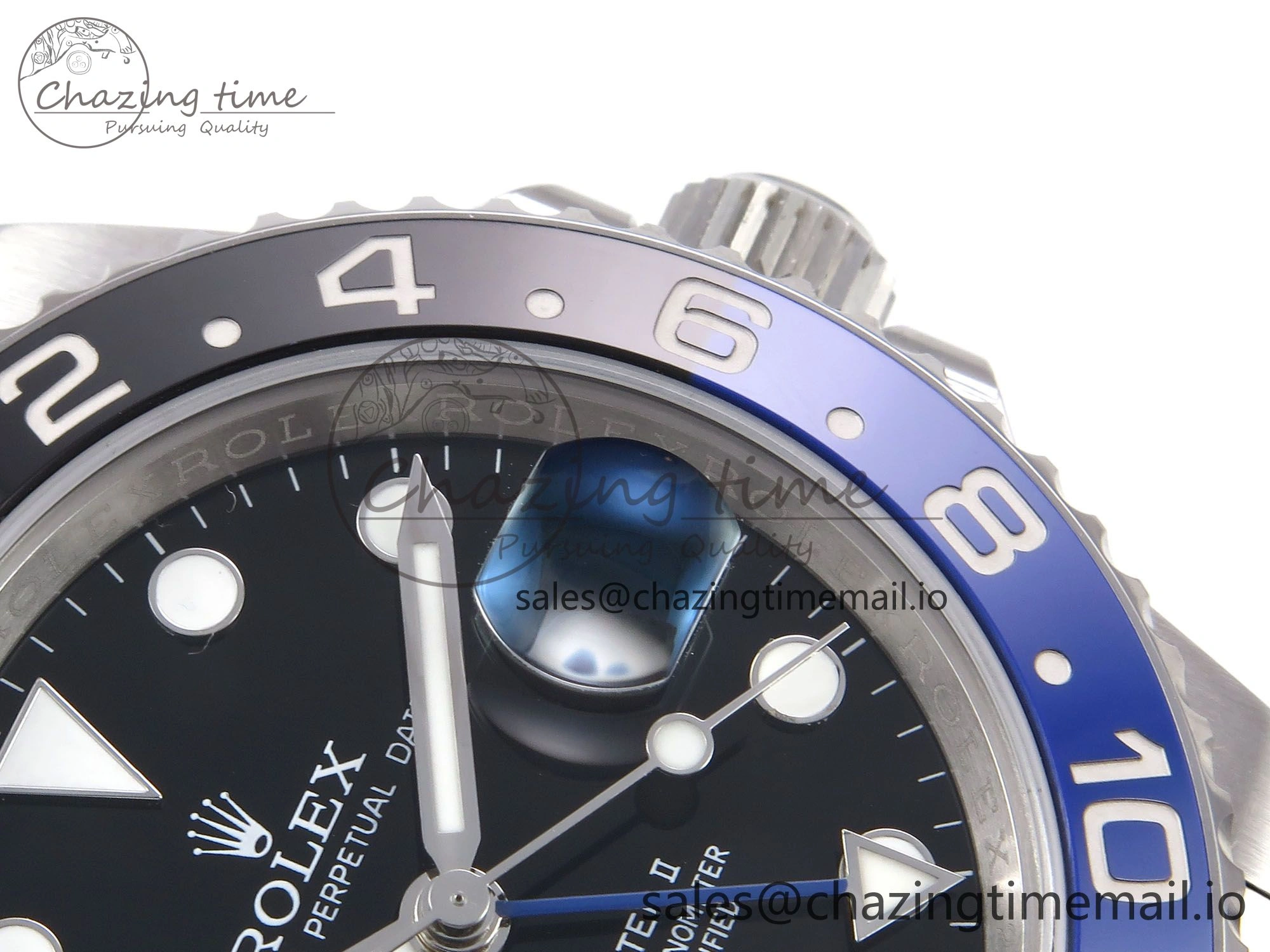 GMT-Master II 126710 BLNR 904L EWEF 1:1 Best Edition on SS Oyster Bracelet SH3285 CHS