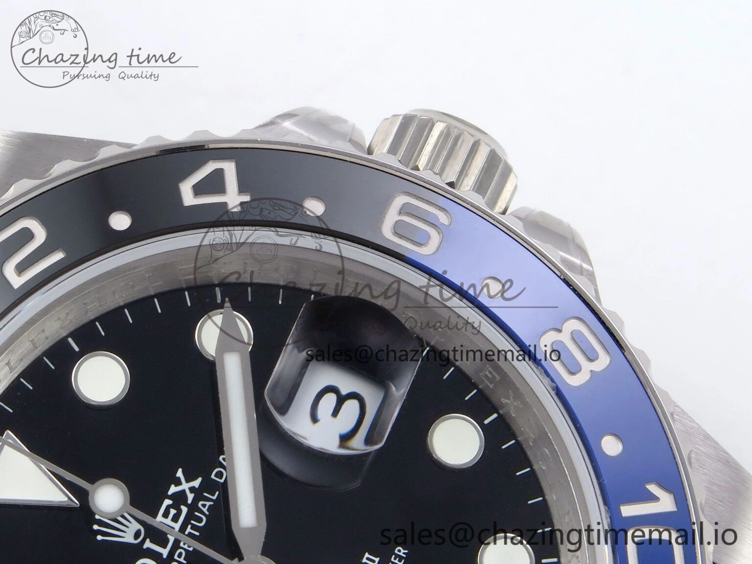 GMT-Master II 126710 BLNR 904L QF 1:1 Best Edition on Jubilee Bracelet SH3285 V6