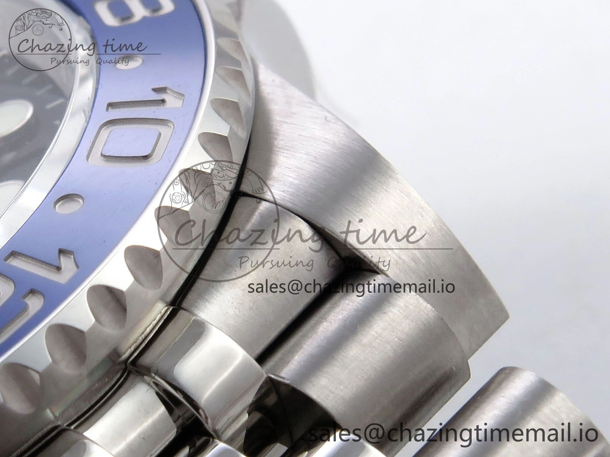GMT-Master II 126710 BLNR 904L QF 1:1 Best Edition on Jubilee Bracelet SH3285 V6