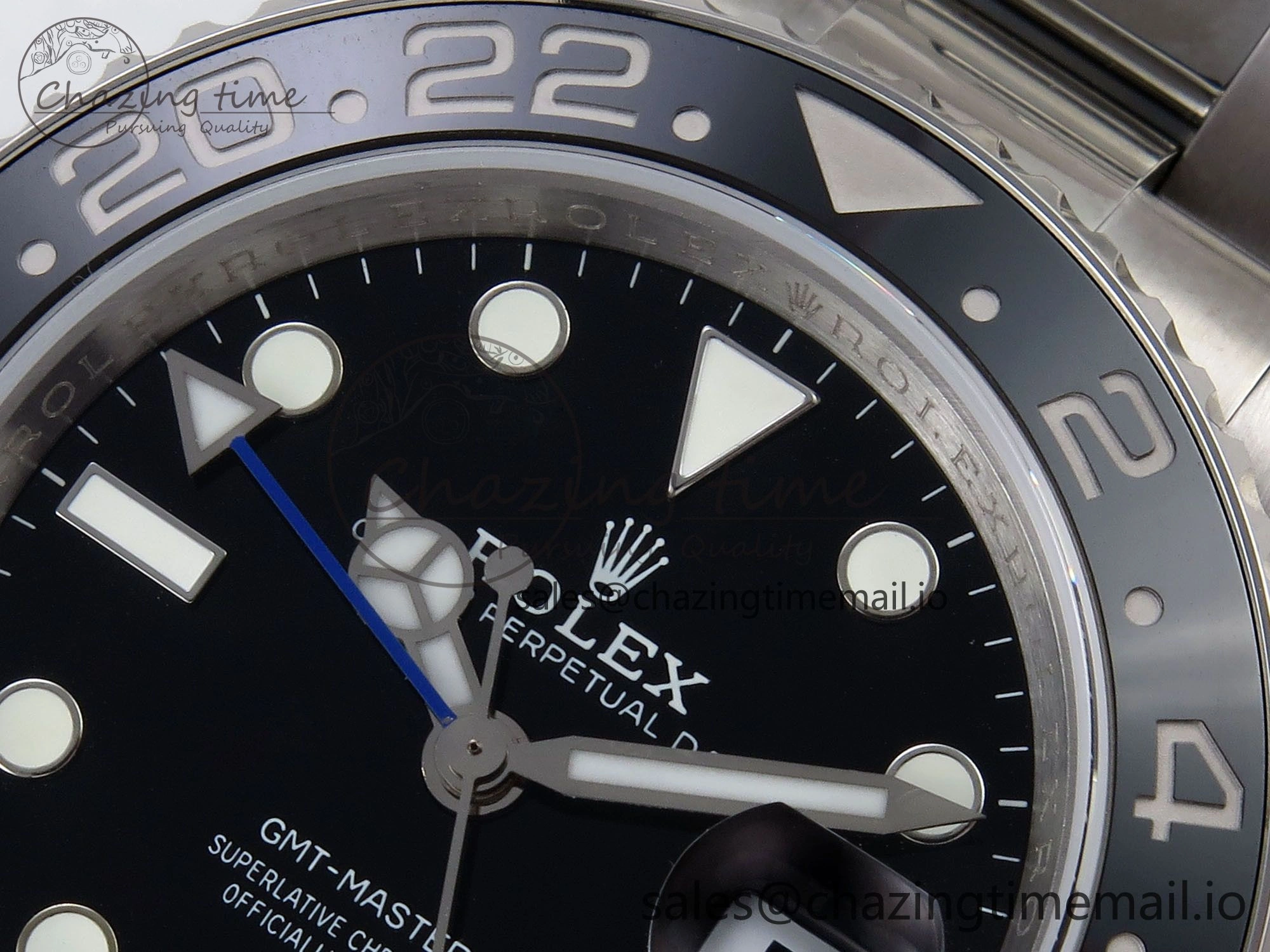 GMT-Master II 126710 BLNR 904L QF 1:1 Best Edition on Oyster Bracelet SH3285 V6