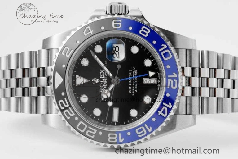 GMT Master II 126710 BLNR 904L SS APF 1:1 Best Edition on Jubilee Bracelet VR3285 CHS