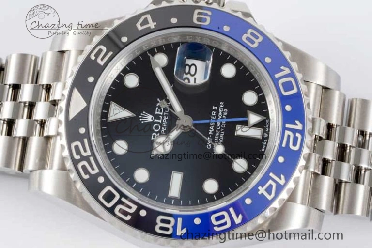 GMT Master II 126710 BLNR 904L SS APF 1:1 Best Edition on Jubilee Bracelet VR3285 CHS