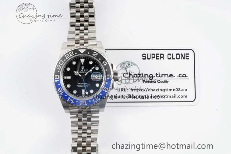 GMT Master II 126710 BLNR 904L SS APF 1:1 Best Edition on Jubilee Bracelet VR3285 CHS