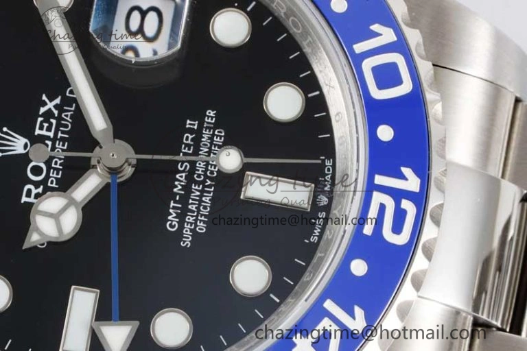 GMT Master II 126710 BLNR 904L SS APF 1:1 Best Edition on Oyster Bracelet VR3285 CHS