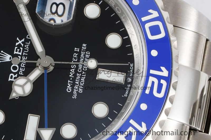 GMT Master II 126710 BLNR 904L SS APF 1:1 Best Edition on Oyster Bracelet VR3285 CHS