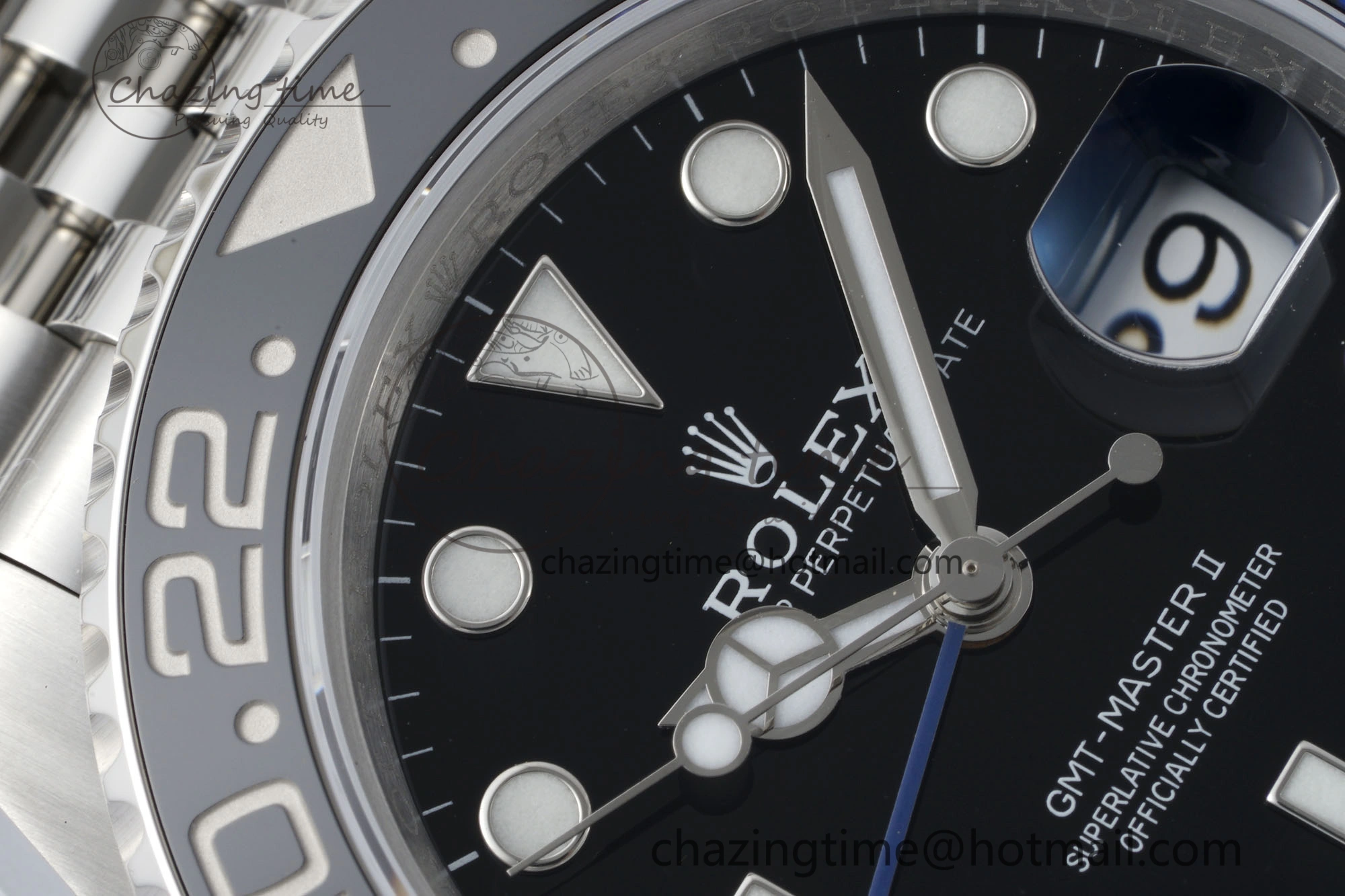 GMT Master II 126710 BLNR 904L SS KING Factory 1:1 Best Edition on Jubilee Bracelet K3285 CHS