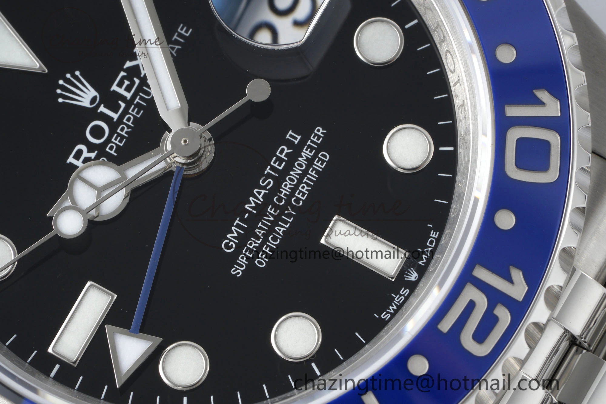 GMT Master II 126710 BLNR 904L SS KING Factory 1:1 Best Edition on Jubilee Bracelet K3285 CHS