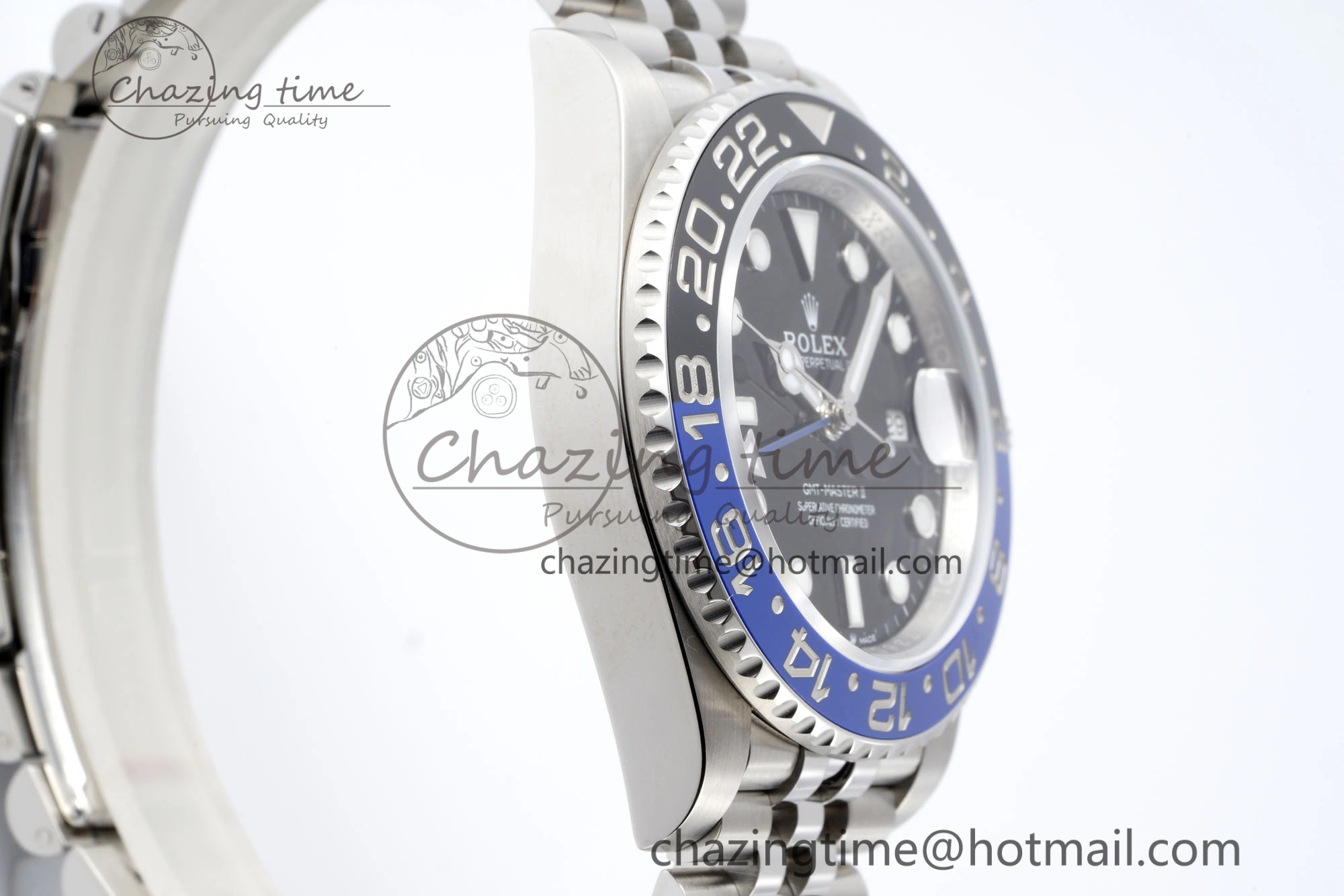 GMT Master II 126710 BLNR 904L SS KING Factory 1:1 Best Edition on Jubilee Bracelet K3285 CHS