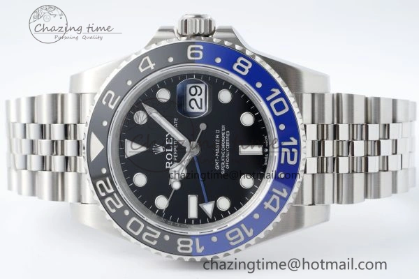 GMT Master II 126710 BLNR 904L SS KING Factory 1:1 Best Edition on Jubilee Bracelet K3285 CHS