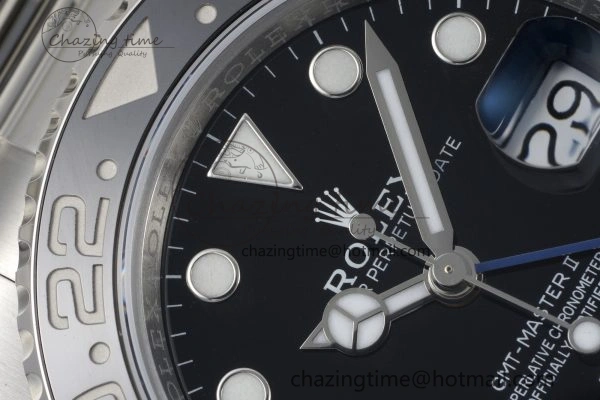 GMT Master II 126710 BLNR 904L SS KING Factory 1:1 Best Edition on Oyster Bracelet K3285 CHS