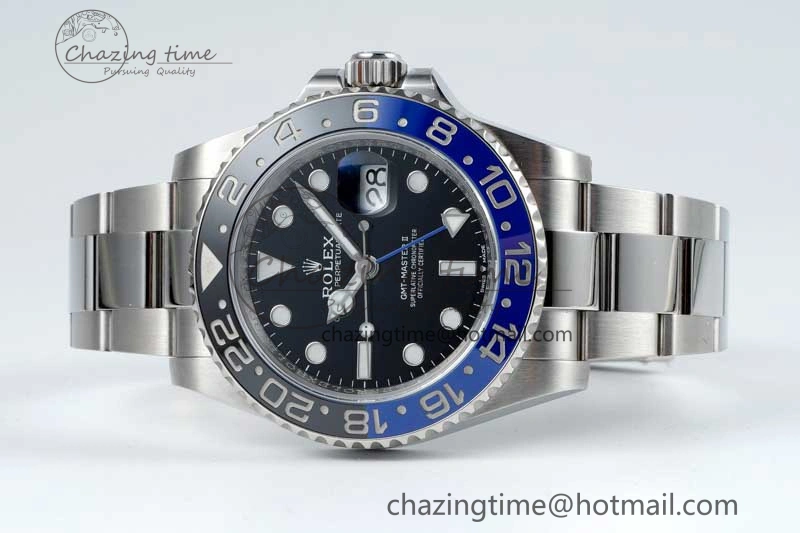 GMT Master II 126710 BLNR 904L SS NTF1:1 Best Edition on Oyster Bracelet VR3186 CHS