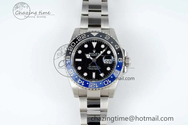 GMT Master II 126710 BLNR 904L SS NTF1:1 Best Edition on Oyster Bracelet VR3186 CHS