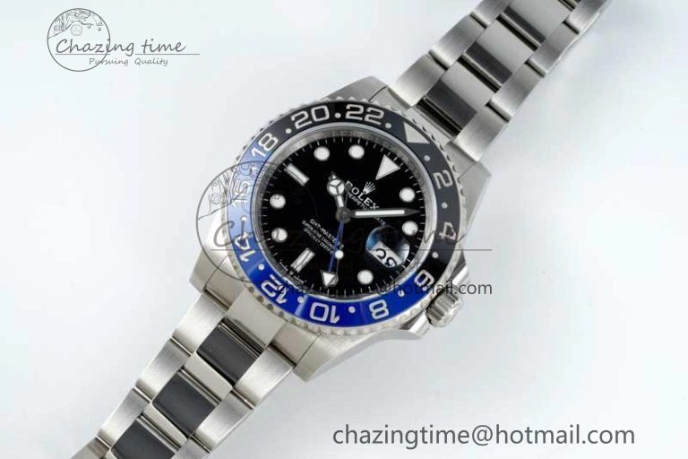 GMT Master II 126710 BLNR 904L SS NTF1:1 Best Edition on Oyster Bracelet VR3186 CHS