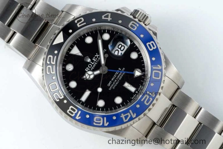 GMT Master II 126710 BLNR 904L SS NTF1:1 Best Edition on Oyster Bracelet VR3186 CHS