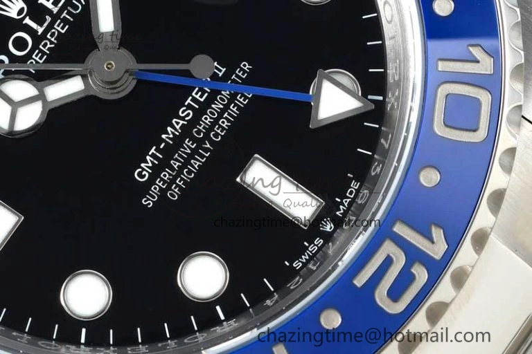 GMT Master II 126710 BLNR 904L SS NTF1:1 Best Edition on Oyster Bracelet VR3186 CHS