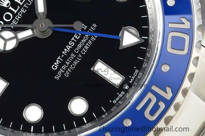 GMT Master II 126710 BLNR 904L SS NTF1:1 Best Edition on Oyster Bracelet VR3186 CHS