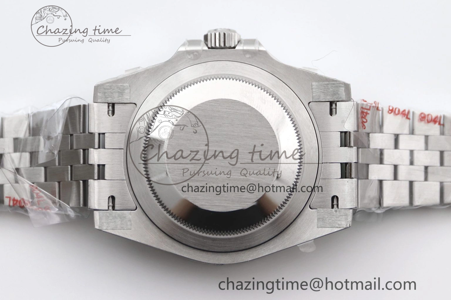 GMT Master II 126710 BLNR 904L SS TW+ Best Edition on Jubilee Bracelet VR3285 CHS