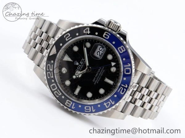 GMT-Master II 126710 BLNR 904L Steel VSF 1:1 Best Edition VR3285 (Correct Hand Stack)