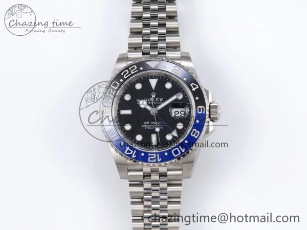 GMT-Master II 126710 BLNR 904L Steel VSF 1:1 Best Edition VR3285 (Correct Hand Stack)