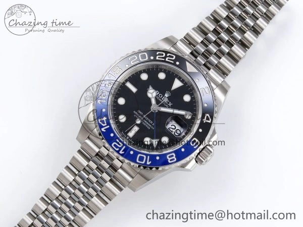 GMT-Master II 126710 BLNR 904L Steel VSF 1:1 Best Edition VR3285 (Correct Hand Stack)